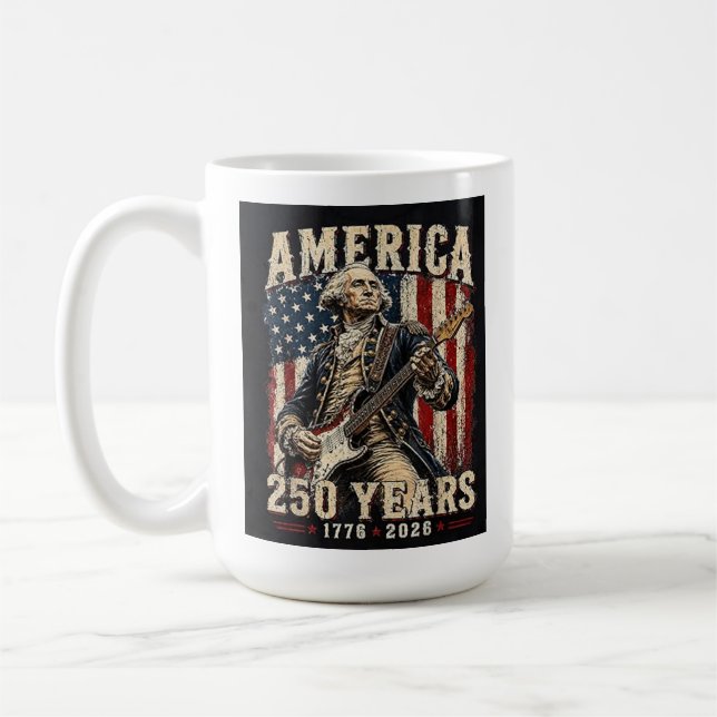 America 250 Years Coffee Mug (Left)