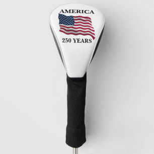 America 250 Years Flag Golf Head Cover