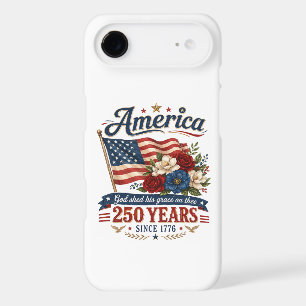 America 250 Years Floral Flag