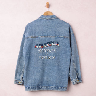 America - 250 Years of Freedom Denim Jacket