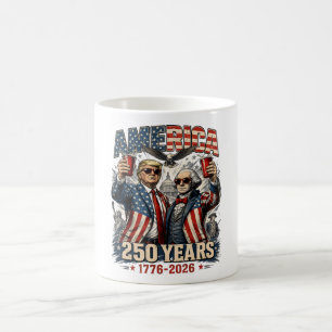 America 250 Years Patriotic Celebration Coffee Mug