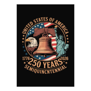 America 250 Years Photo Print