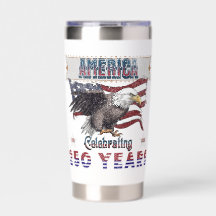 America 250 Years Thermal – Patriotic Eagle & Flag