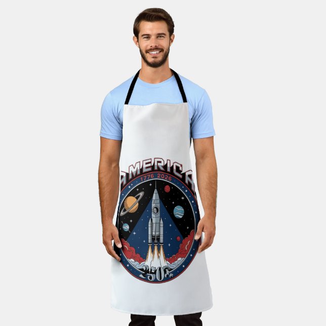 America 250th 1776 2026 apron (Worn)