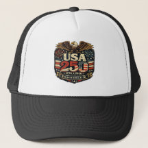 America 250th 1776-2026 Patriotic Trucker Hat