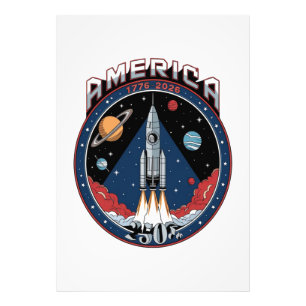 America 250th 1776 2026 photo print