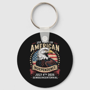 America 250th Anniversary Celebration 250 Years Am Key Ring