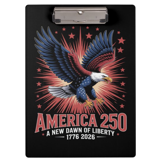 America 250th Anniversary Clipboard (Front)