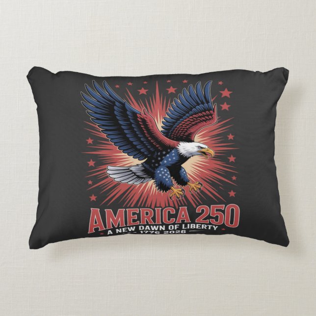 America 250th Anniversary Decorative Cushion (Front)