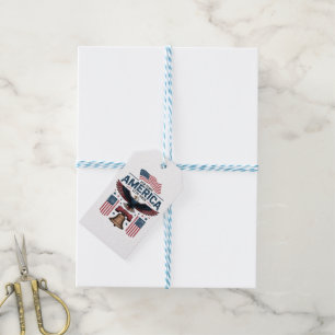 america 250th anniversary gift tags