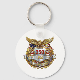 America 250th Anniversary Key Ring