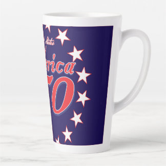 America 250th Anniversary Latte Mug