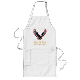 America 250th Anniversary Long Apron