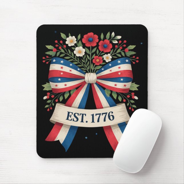 America 250th Anniversary Mouse Mat (With Mouse)