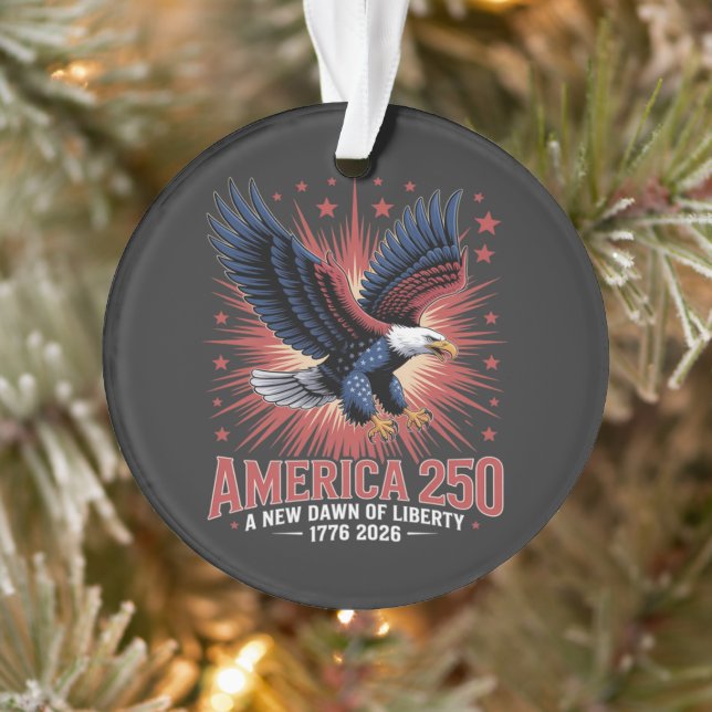 America 250th Anniversary Ornament (Tree)