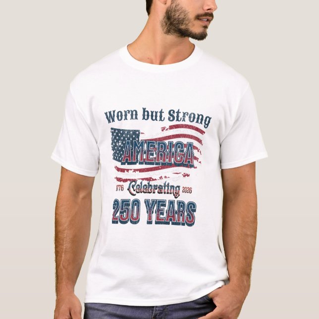 America 250th Anniversary Shirt (Front)