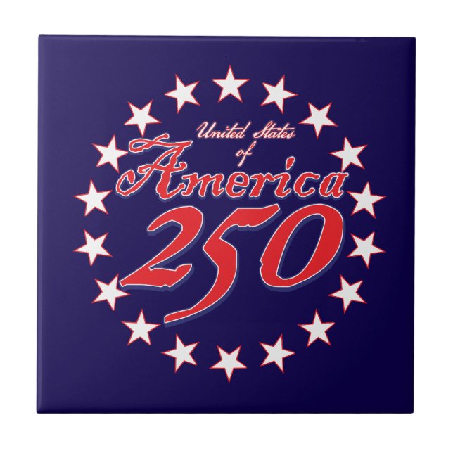 America 250th Anniversary Tile (Front)