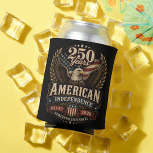 America 250th Anniversary usa Can Cooler