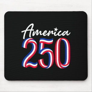 America 250th Anniversary USA Flag 4th of July 250 Mouse Mat