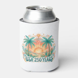 America 250th anniversary USA Palm Beach Can Cooler