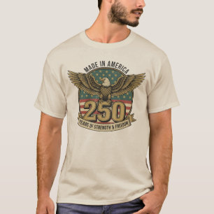 America 250th Birthday Us Flag 250 Years America T-Shirt