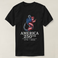 America 250th Patriotic Fishing Hook