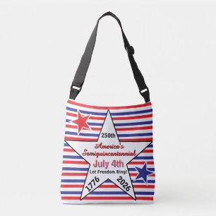 America 250th Semiquincentennial Freedom Crossbody Bag