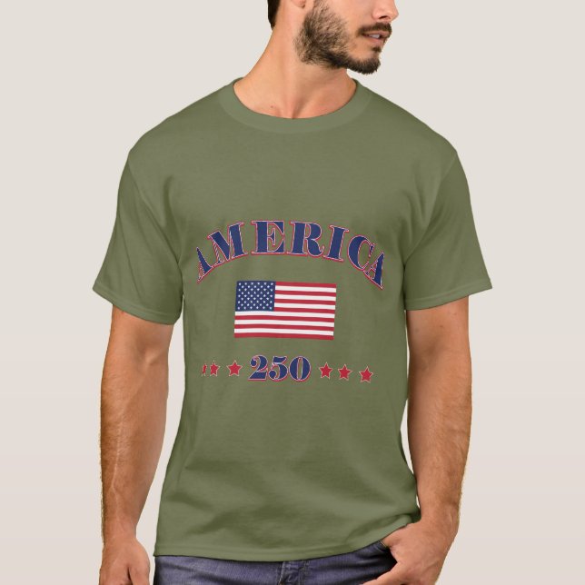 America 250th T-Shirt (Front)