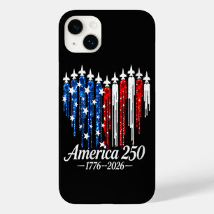America 250th Years Heart Flag Case-Mate iPhone 14 Plus Case