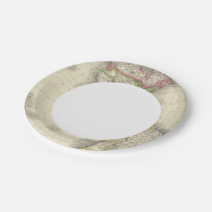 America 2 paper plate