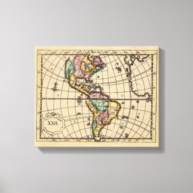 America 4 canvas print (Front)