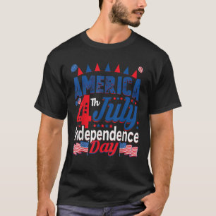 America 4 July Independence Day T-Shirt