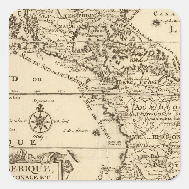 America 4 square sticker (Front)