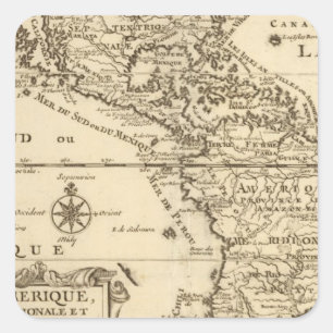 America 4 square sticker