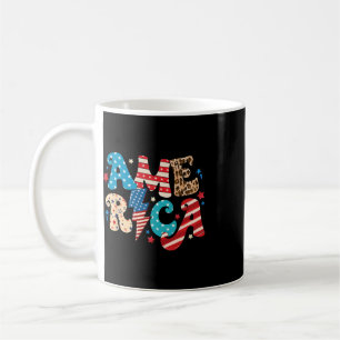 America 4th Of July Independence Day 1776 Vintage  Coffee Mug