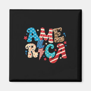 America 4th Of July Independence Day 1776 Vintage Magnet