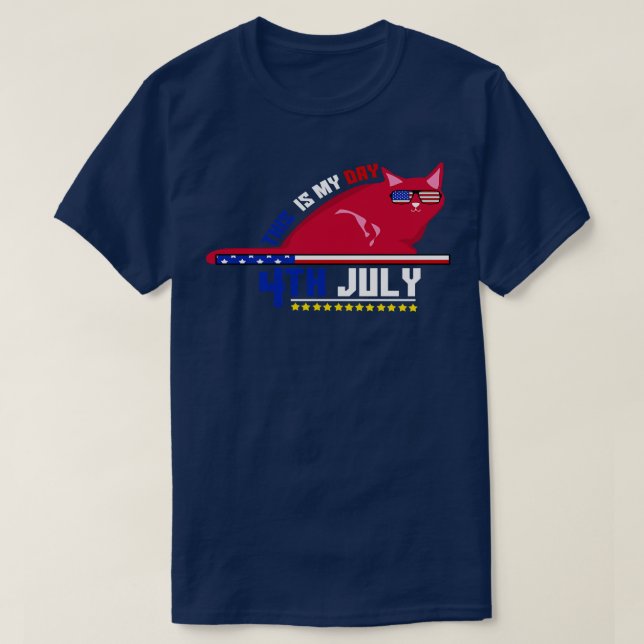 America 4th of July Patriotic holiday (11) T-Shirt (Design Front)