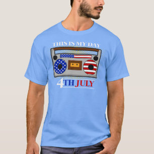 America 4th of July Patriotic holiday (1) T-Shirt