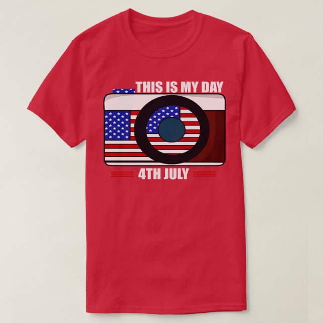 America 4th of July Patriotic holiday (4) T-Shirt (Design Front)