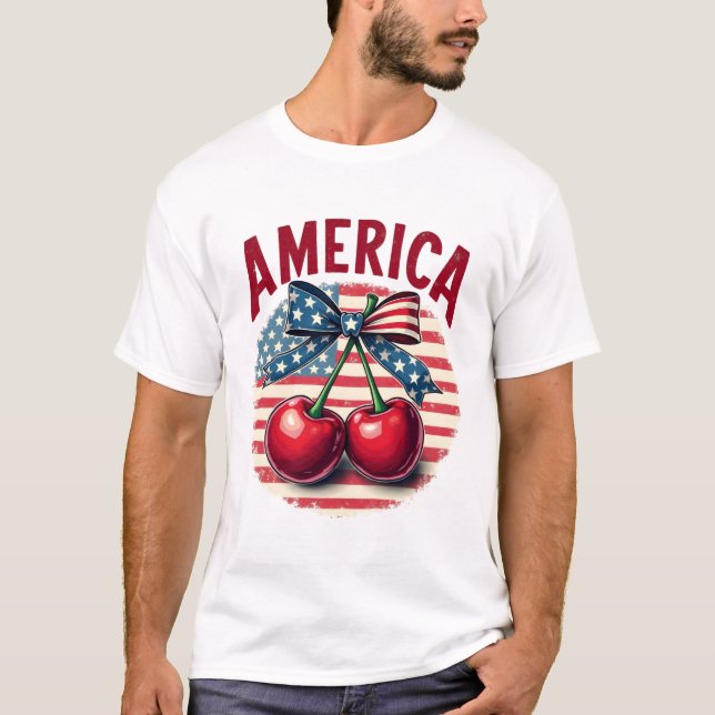America 4th of July T-Shirt (Front)