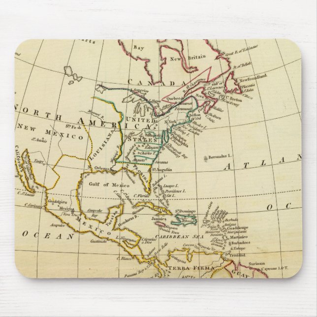 America 7 mouse mat (Front)