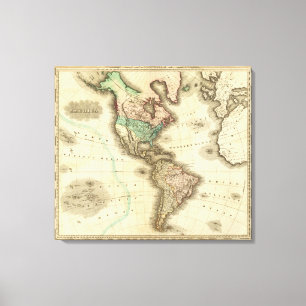 America 8 canvas print