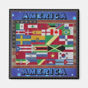 AMERICA AMERICA Magnet