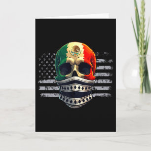 America American Mexican Pride Flag Mexico Roots H Card