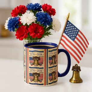 America Anniversary 250 Years Keepsake   Mug