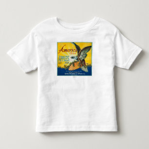 America Apple Crate LabelDufur, OR Toddler T-Shirt