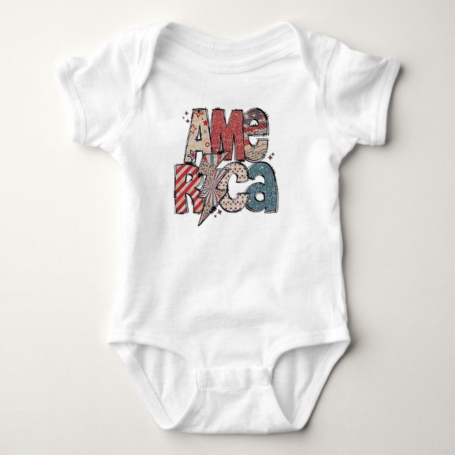 AMERICA BABY BODYSUIT (Front)