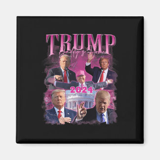 America Back Us American Flag Trump 2024 Magnet