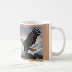 America Beautiful eagle coffee mug