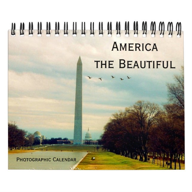 america beautiful small 2027 calendar (Cover)